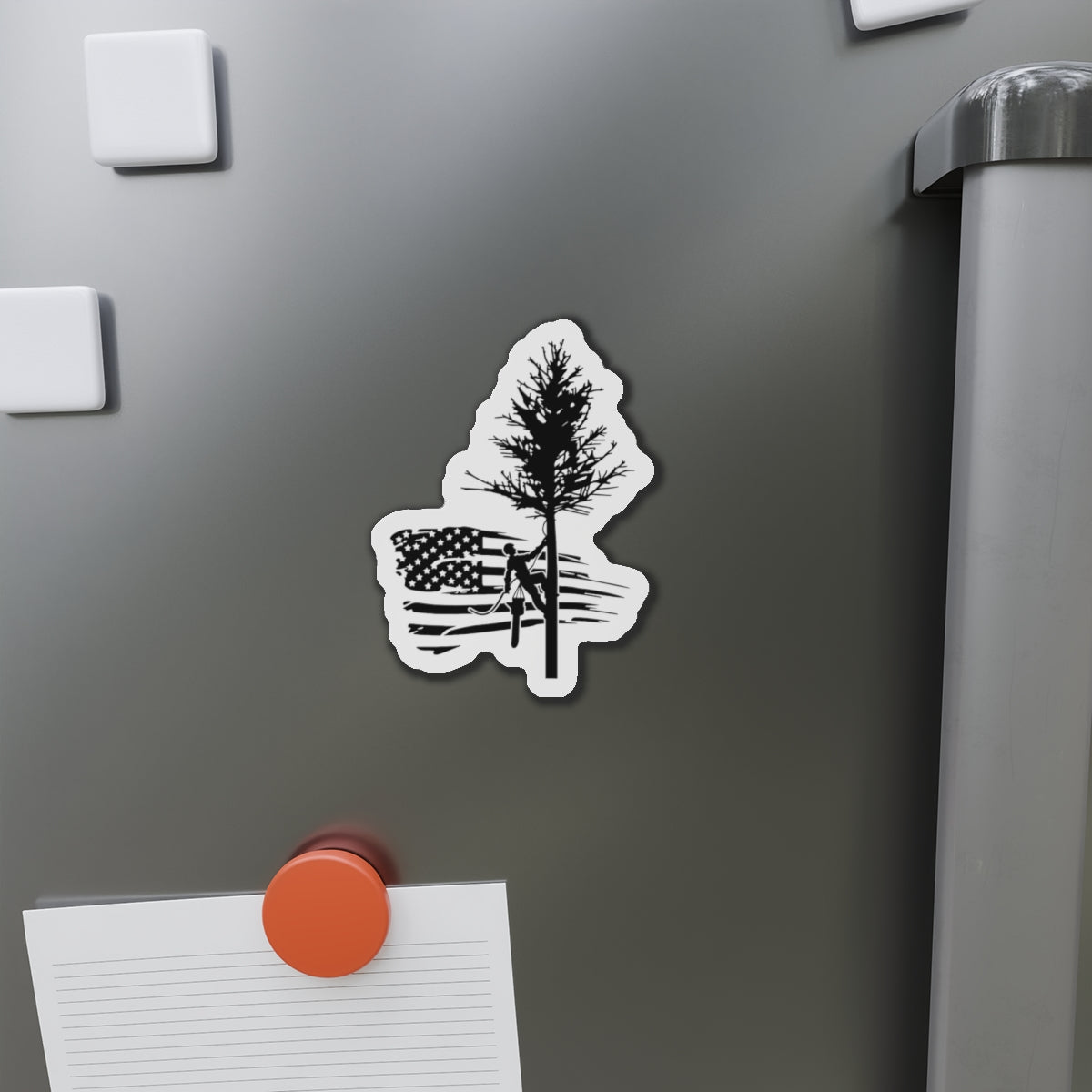 American Tree Trimmer Die-Cut Magnet
