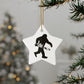 Sasquatch Chainsaw 2-Sided Ornament