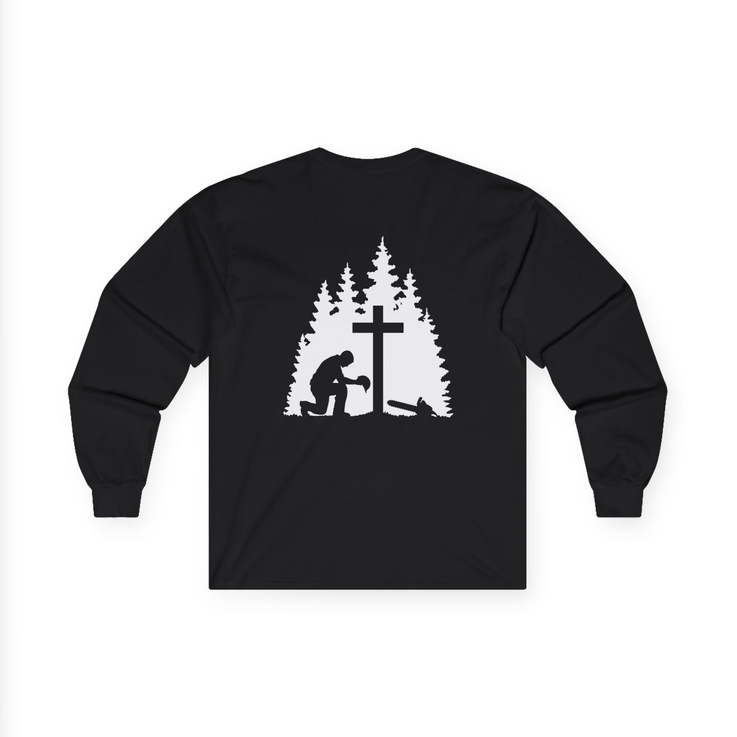 Chainsaw and a Prayer Ultra Cotton Long Sleeve Tee
