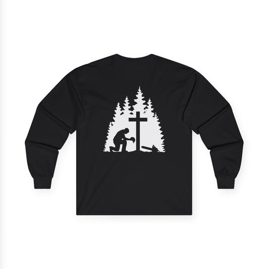 Chainsaw and a Prayer Ultra Cotton Long Sleeve Tee