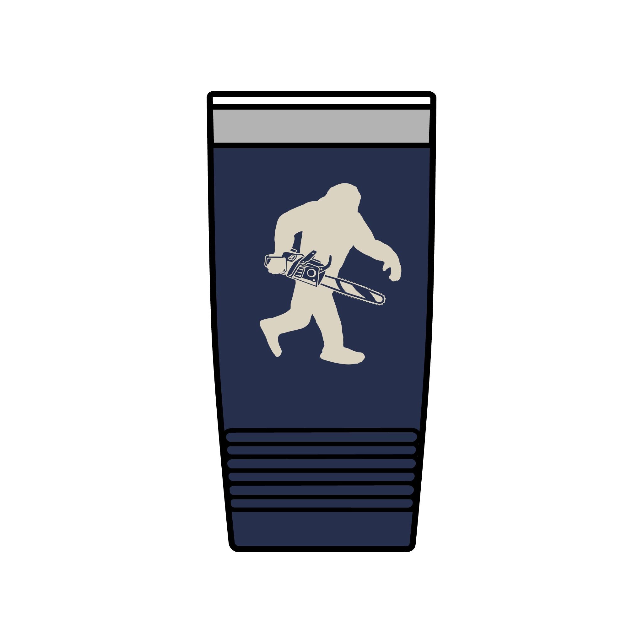 Chainsaw Sasquatch Tumbler