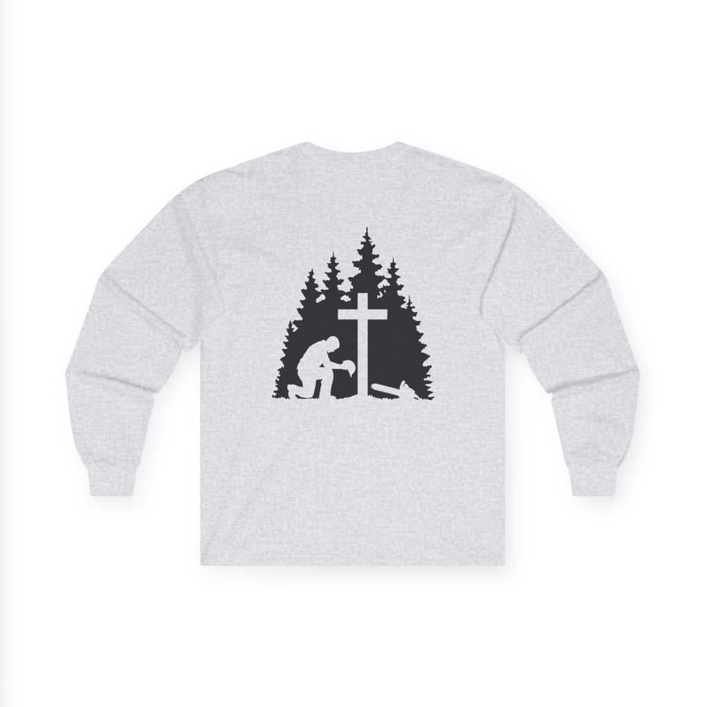 Chainsaw and a Prayer Ultra Cotton Long Sleeve Tee