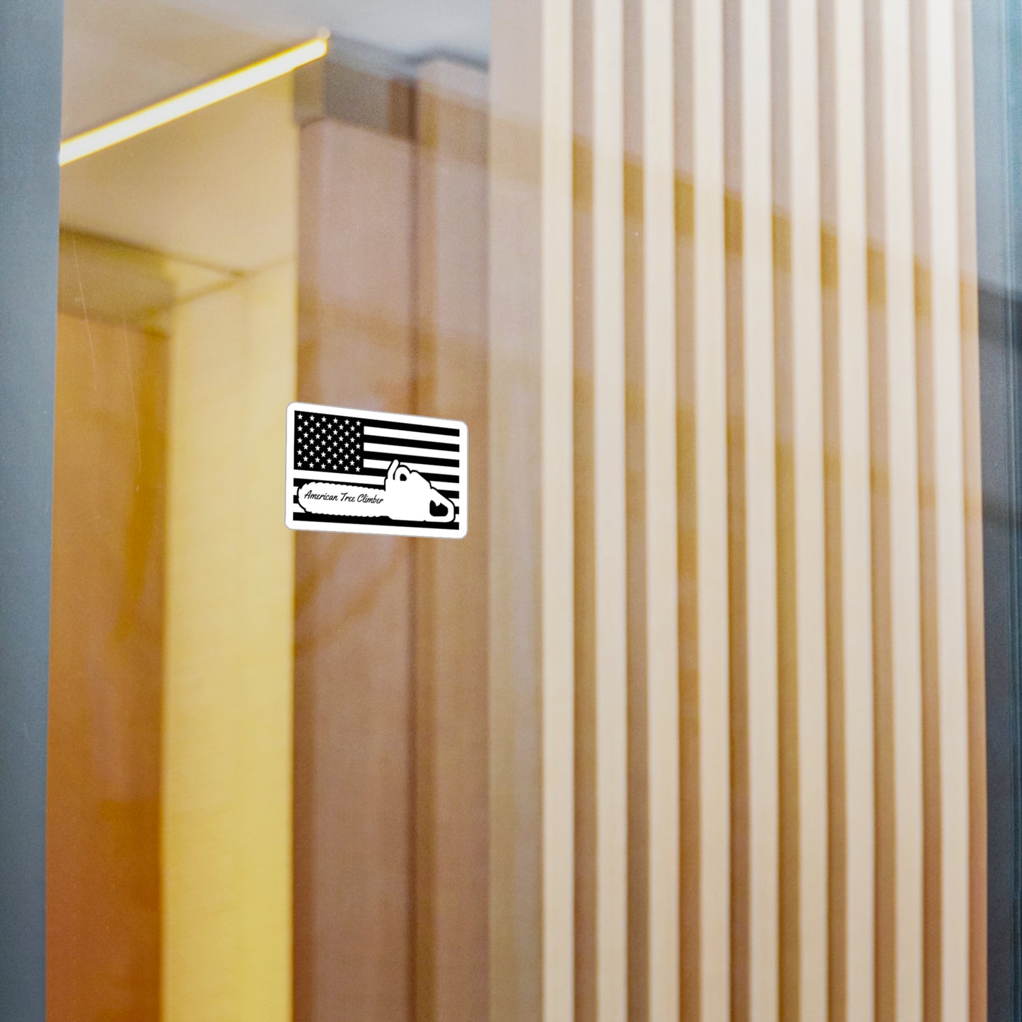 American Tree Climber Vinyl Decal