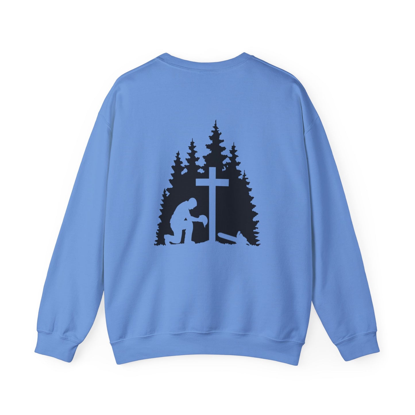 Chainsaw and a Prayer Heavy Blend™ Crewneck Sweatshirt