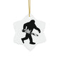 Sasquatch Chainsaw 2-Sided Ornament