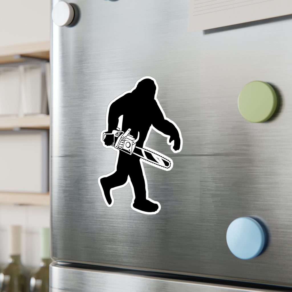 Chainsaw Sasquatch Vinyl Decal