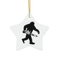Sasquatch Chainsaw 2-Sided Ornament