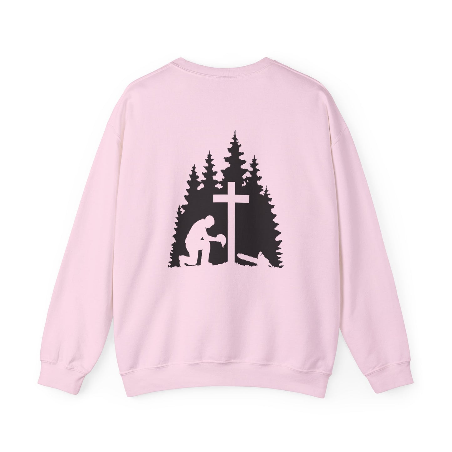 Chainsaw and a Prayer Heavy Blend™ Crewneck Sweatshirt