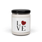 Buffalo Plaid Love Candle