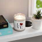 Buffalo Plaid Love Candle