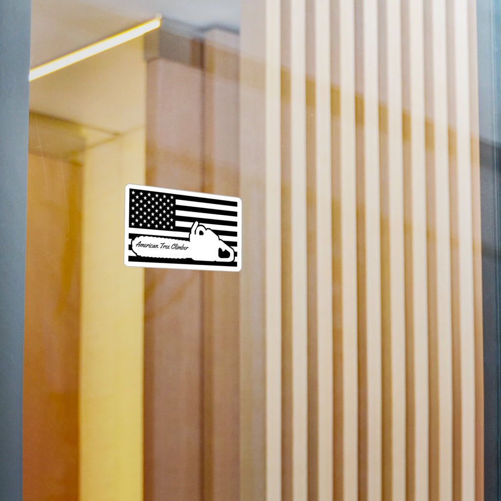 American Tree Climber Vinyl Decal