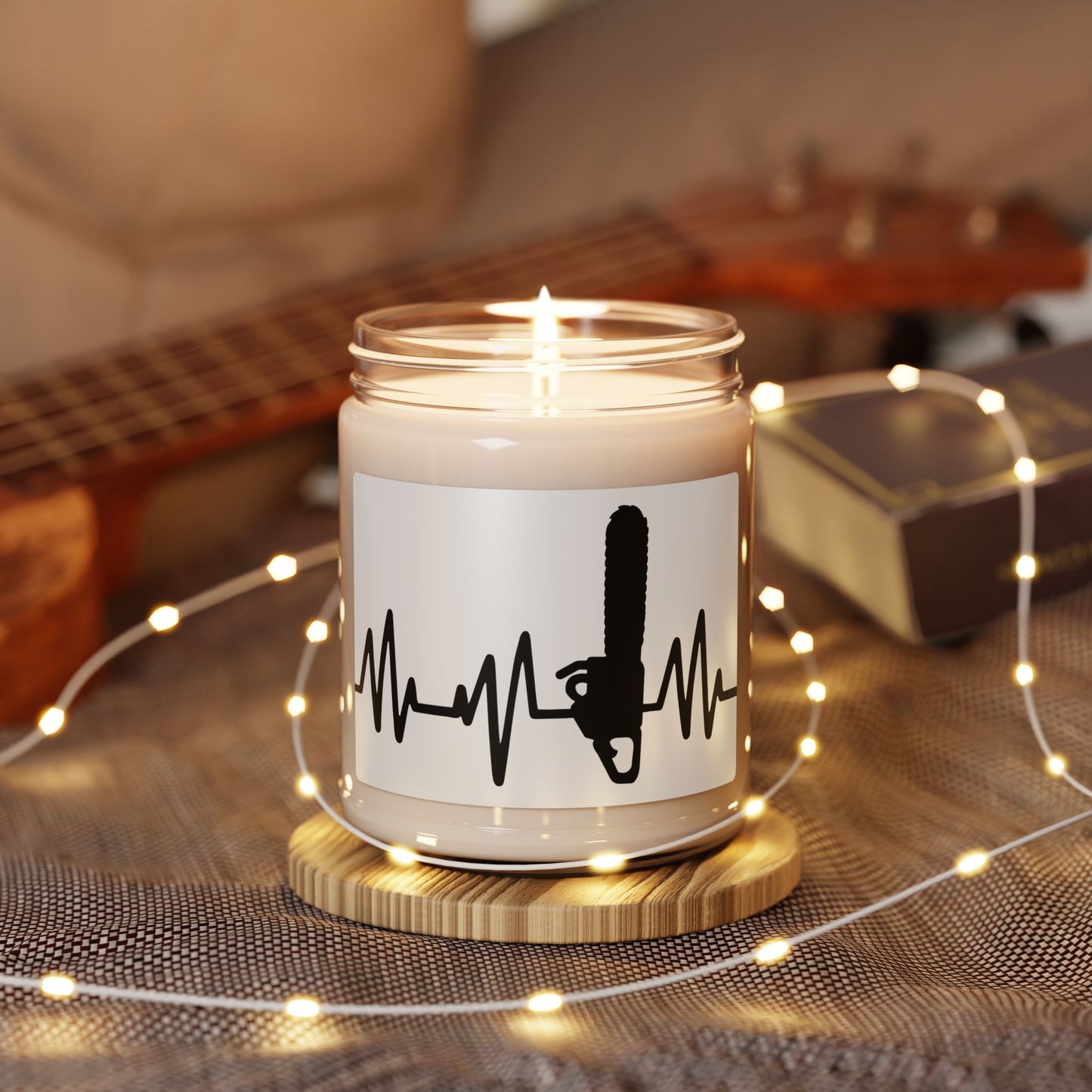 Chainsaw Pulse Candle