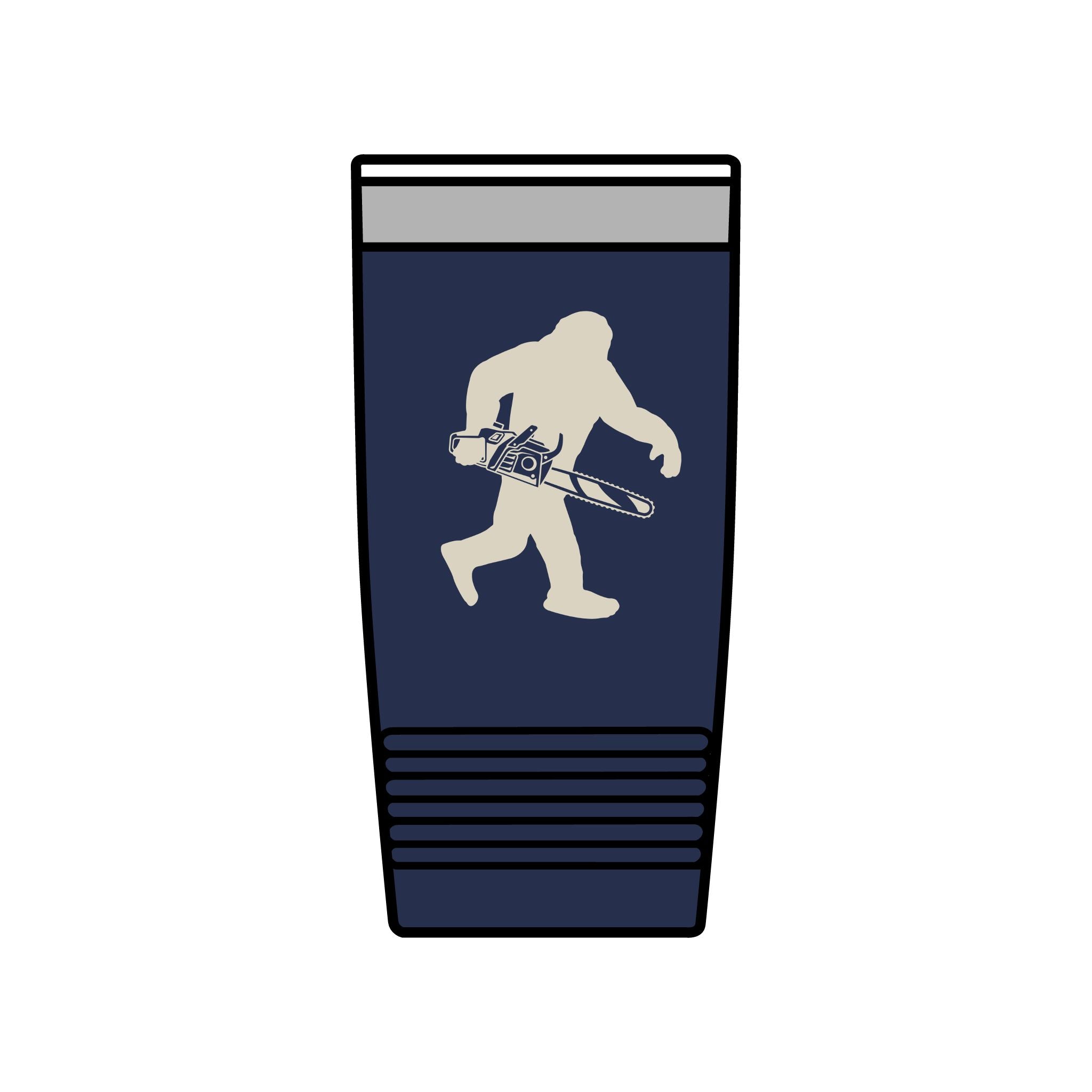 Chainsaw Sasquatch Tumbler
