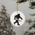 Sasquatch Chainsaw 2-Sided Ornament