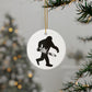 Sasquatch Chainsaw 2-Sided Ornament