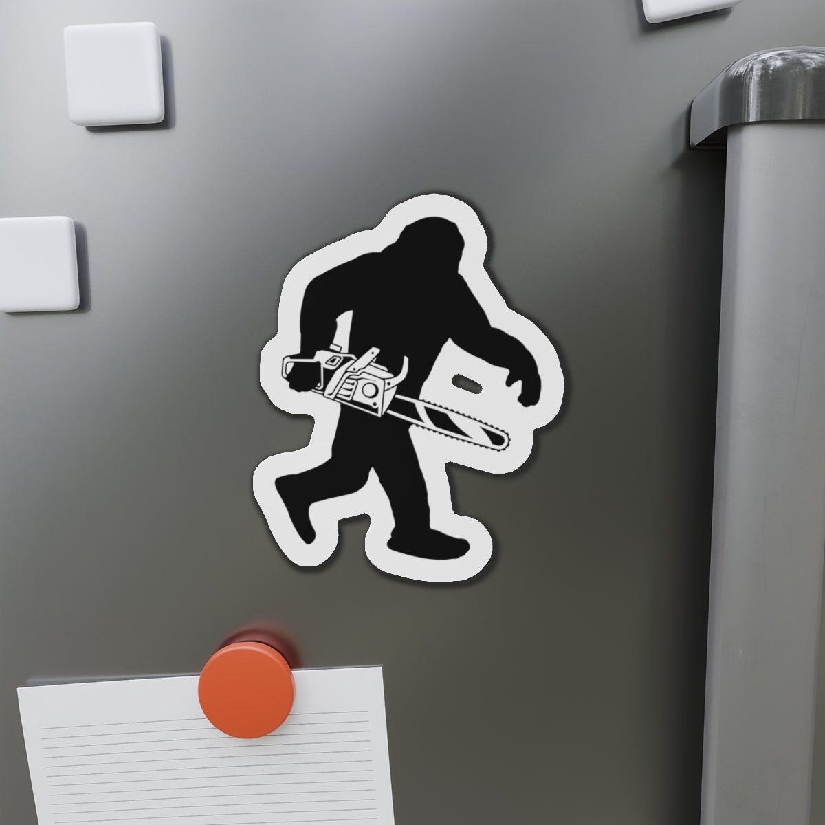 Chainsaw Sasquatch Magnet