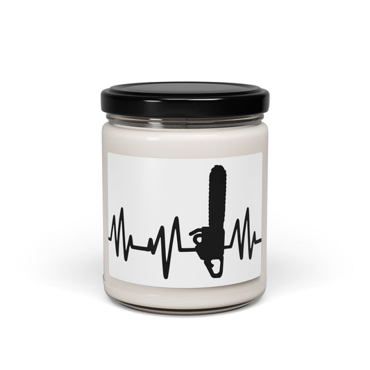 Chainsaw Pulse Candle