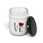 Buffalo Plaid Love Candle
