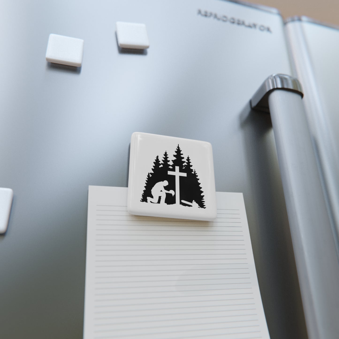 Chainsaw & a Prayer Magnet