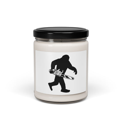 Chainsaw Sasquatch Candle