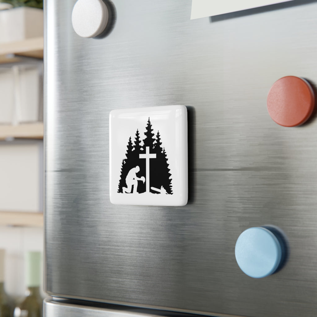 Chainsaw & a Prayer Magnet