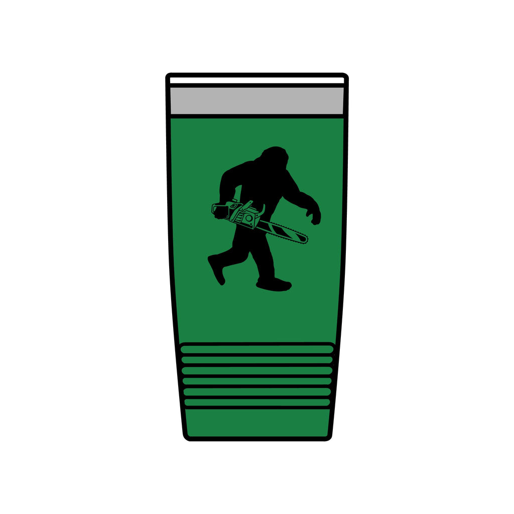 Chainsaw Sasquatch Tumbler
