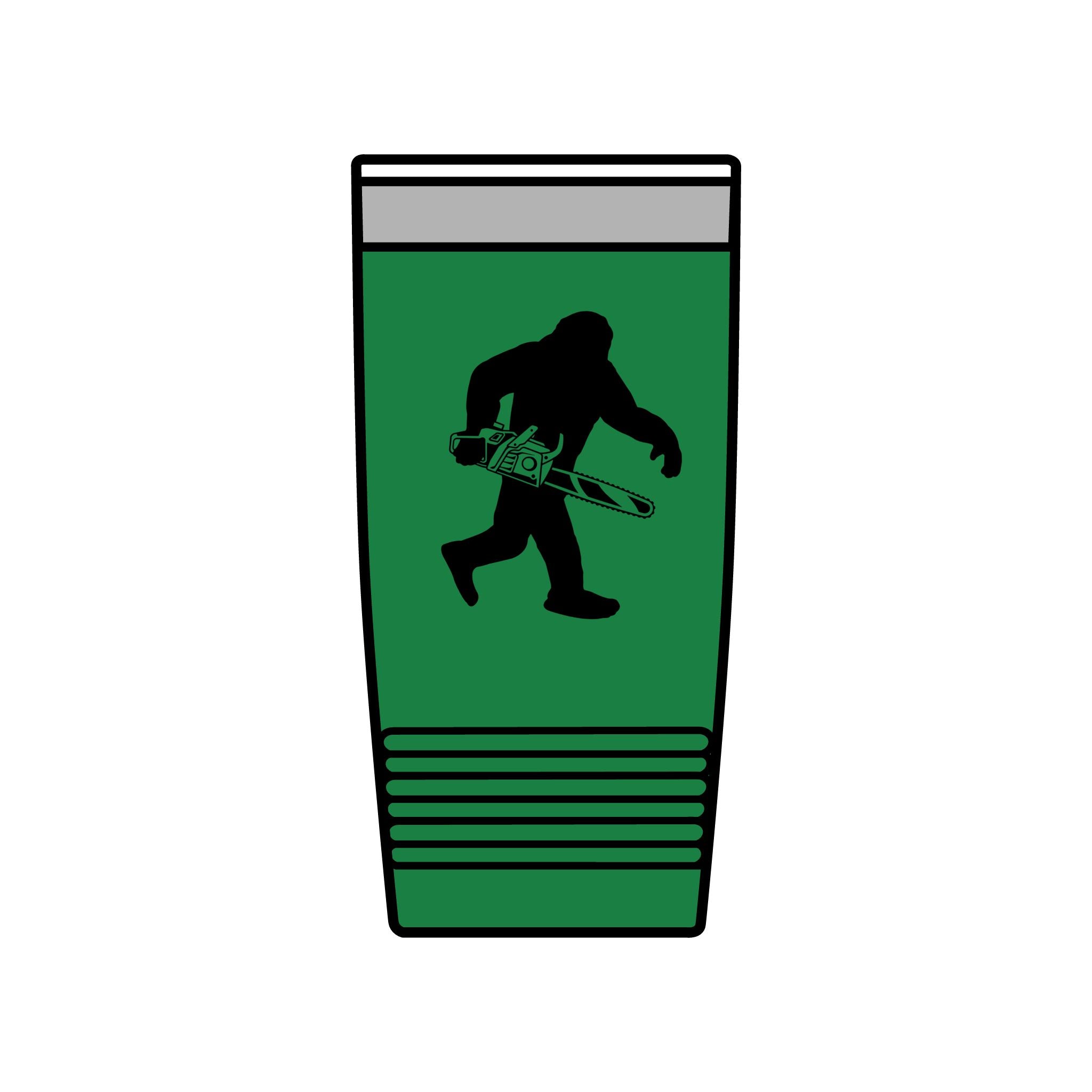 Chainsaw Sasquatch Tumbler