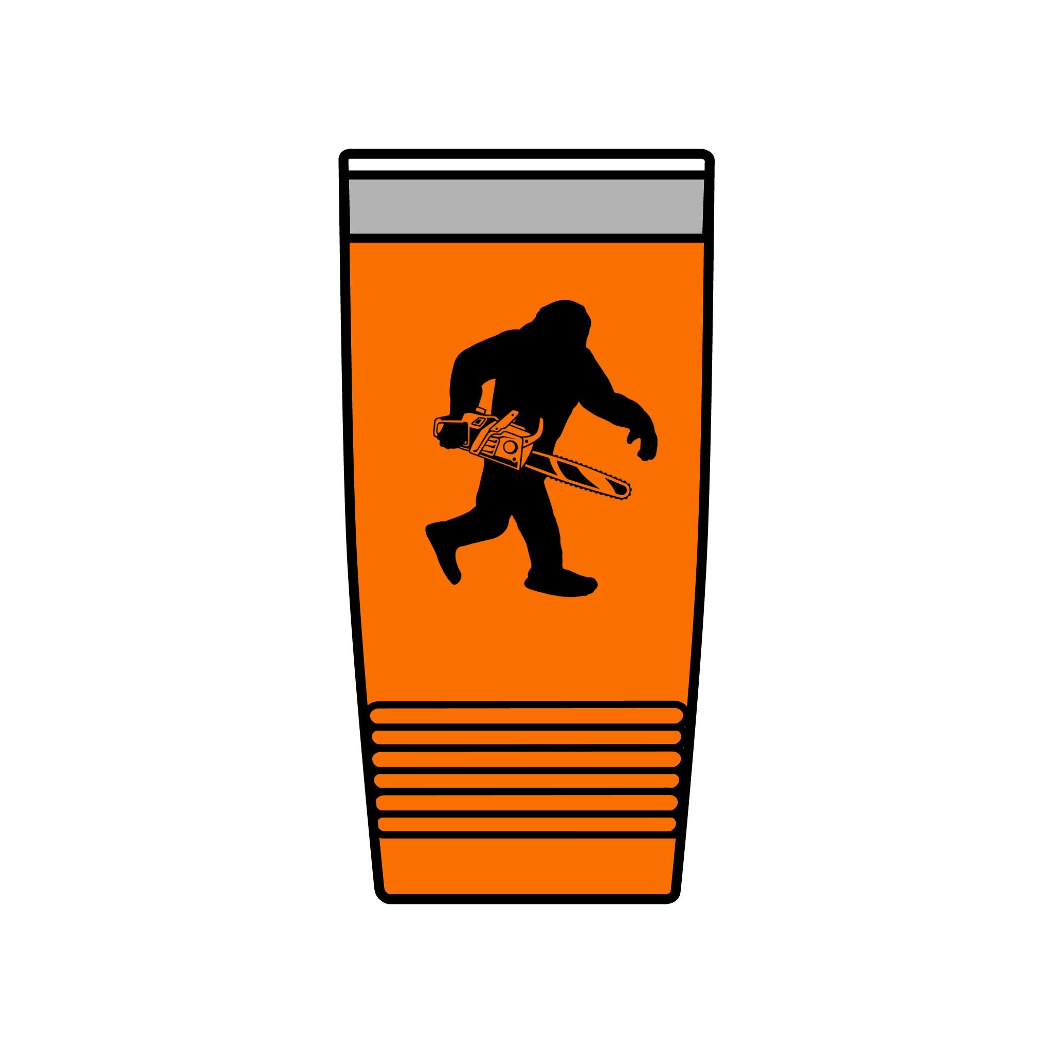 Chainsaw Sasquatch Tumbler