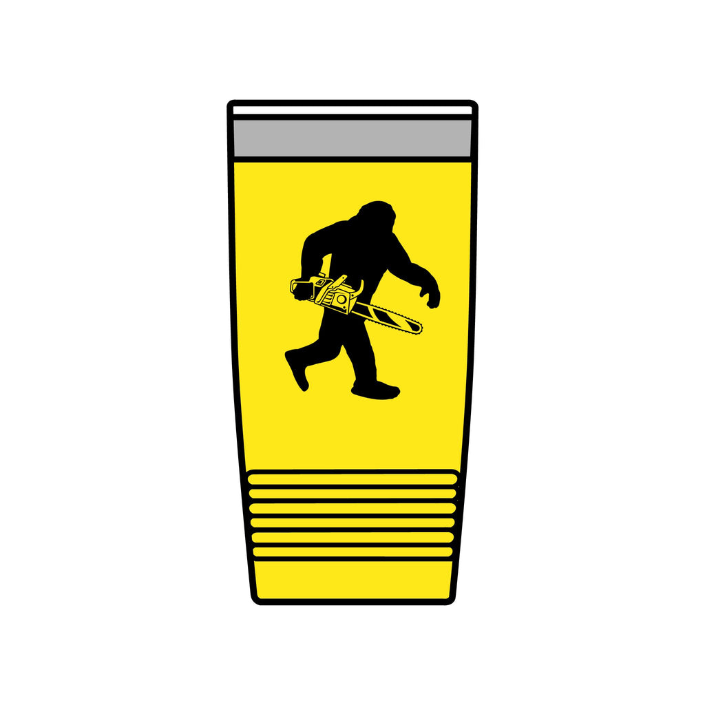 Chainsaw Sasquatch Tumbler