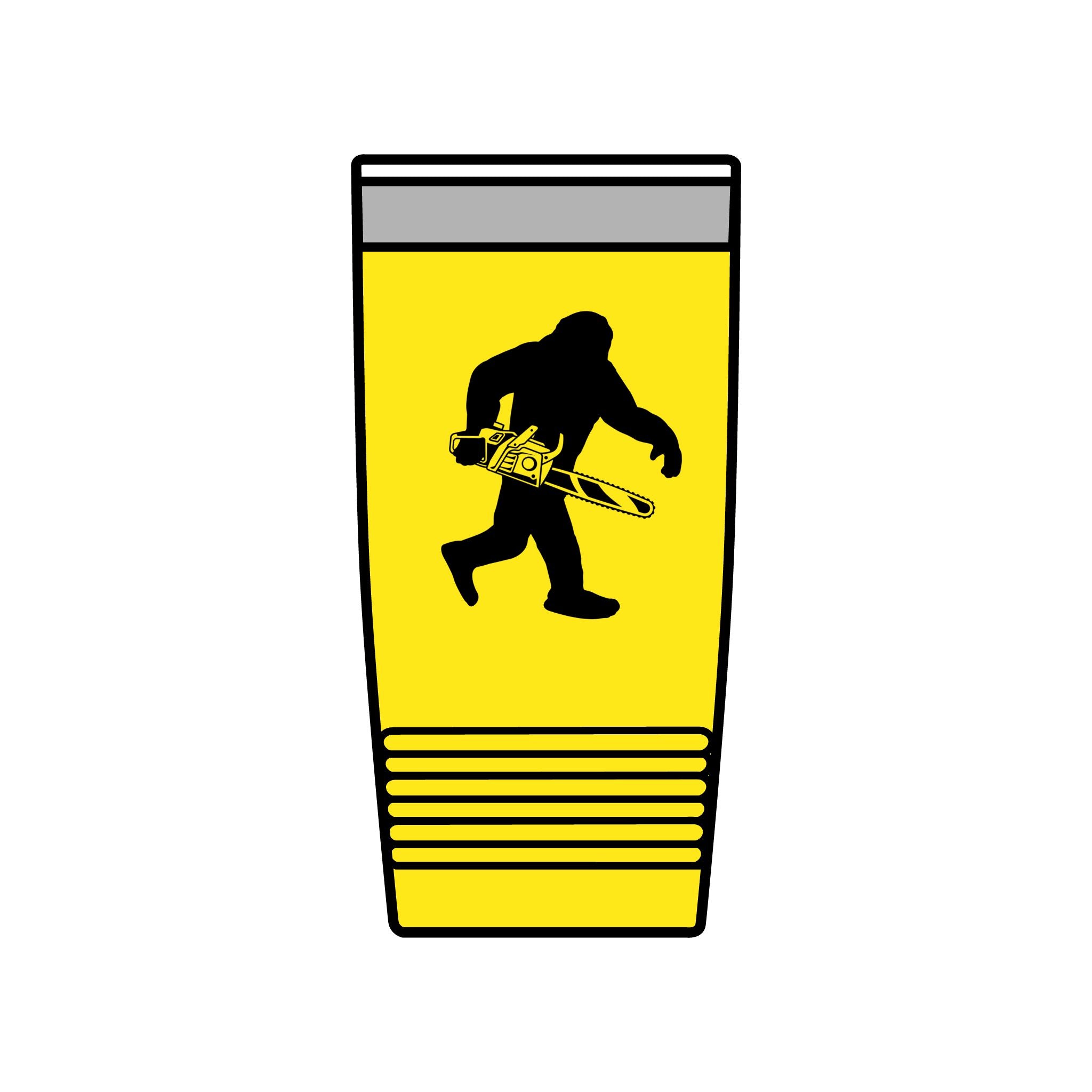 Chainsaw Sasquatch Tumbler