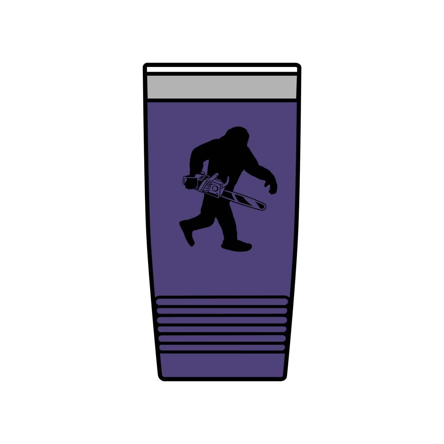 Chainsaw Sasquatch Tumbler