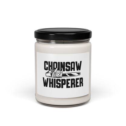 Chainsaw Whisperer Candle
